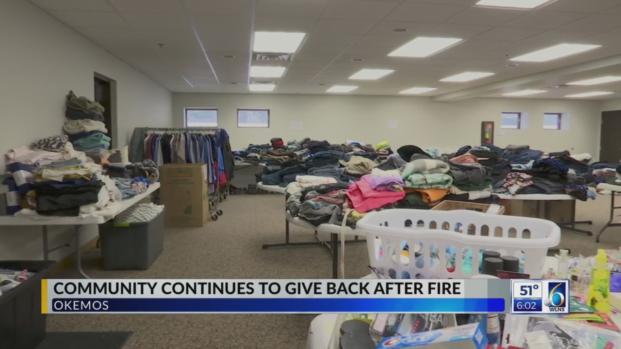 Community Continues to Give Back After Fire – WLNS 6 News