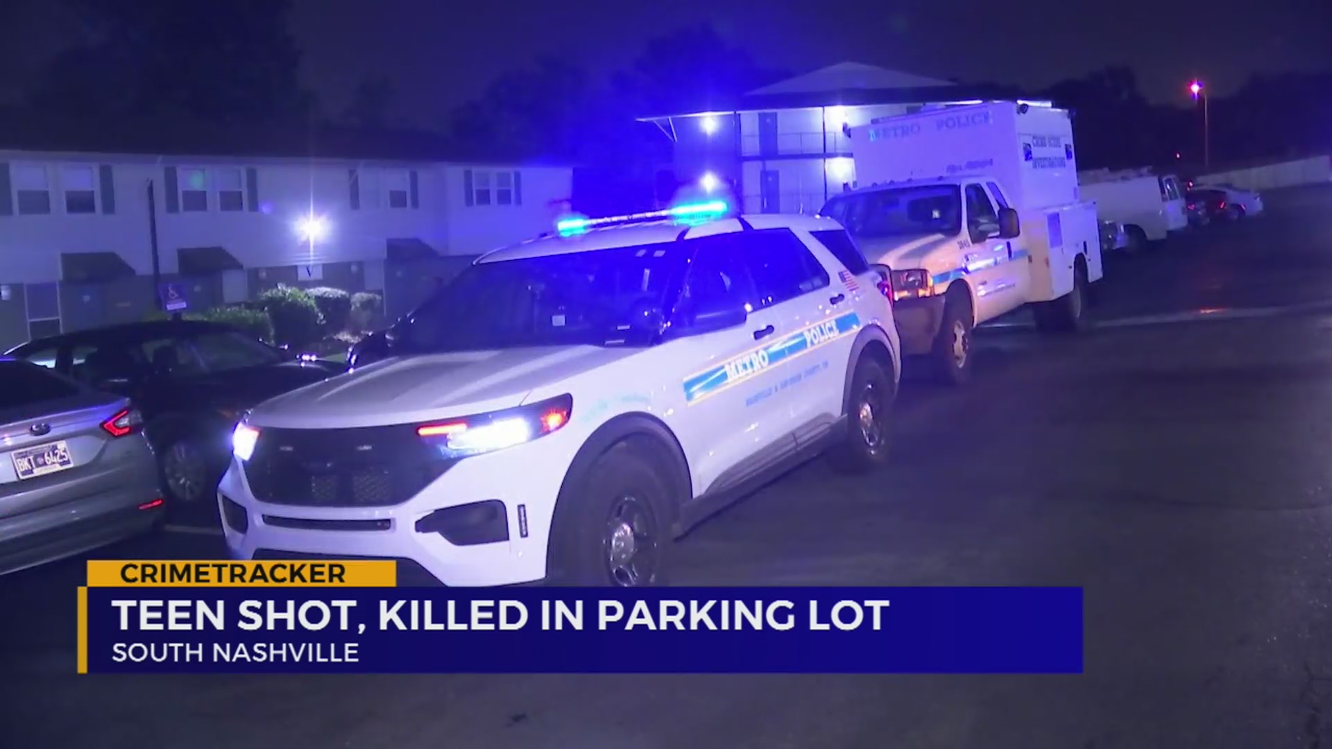 Teen shot, killed in South Nashville parking lot – WKRN News 2
