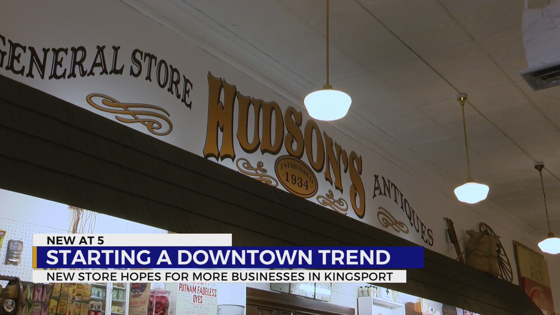 General Store Opens in Downtown Kingsport WJHL TriCities News