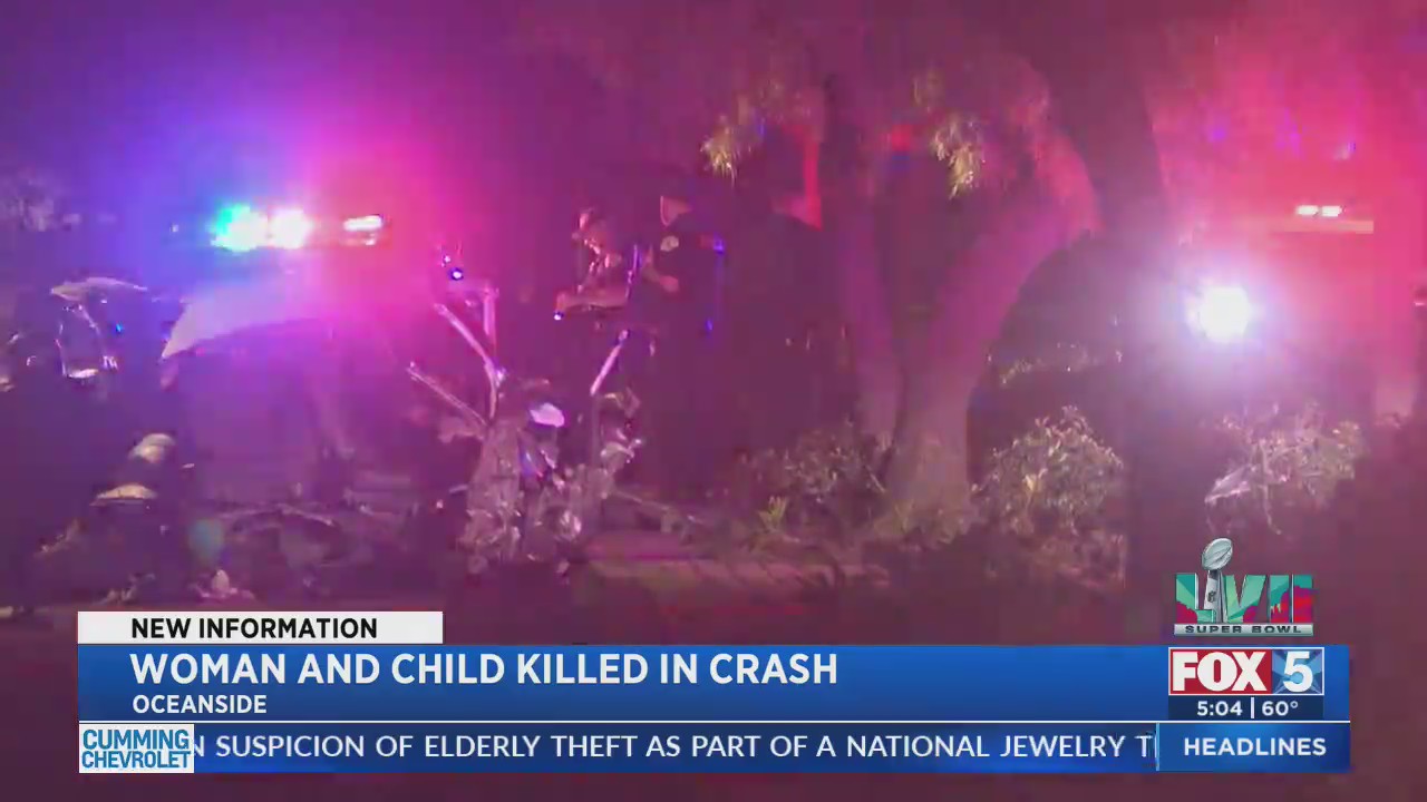 Woman, Child Killed In Crash – FOX 5 San Diego & KUSI News