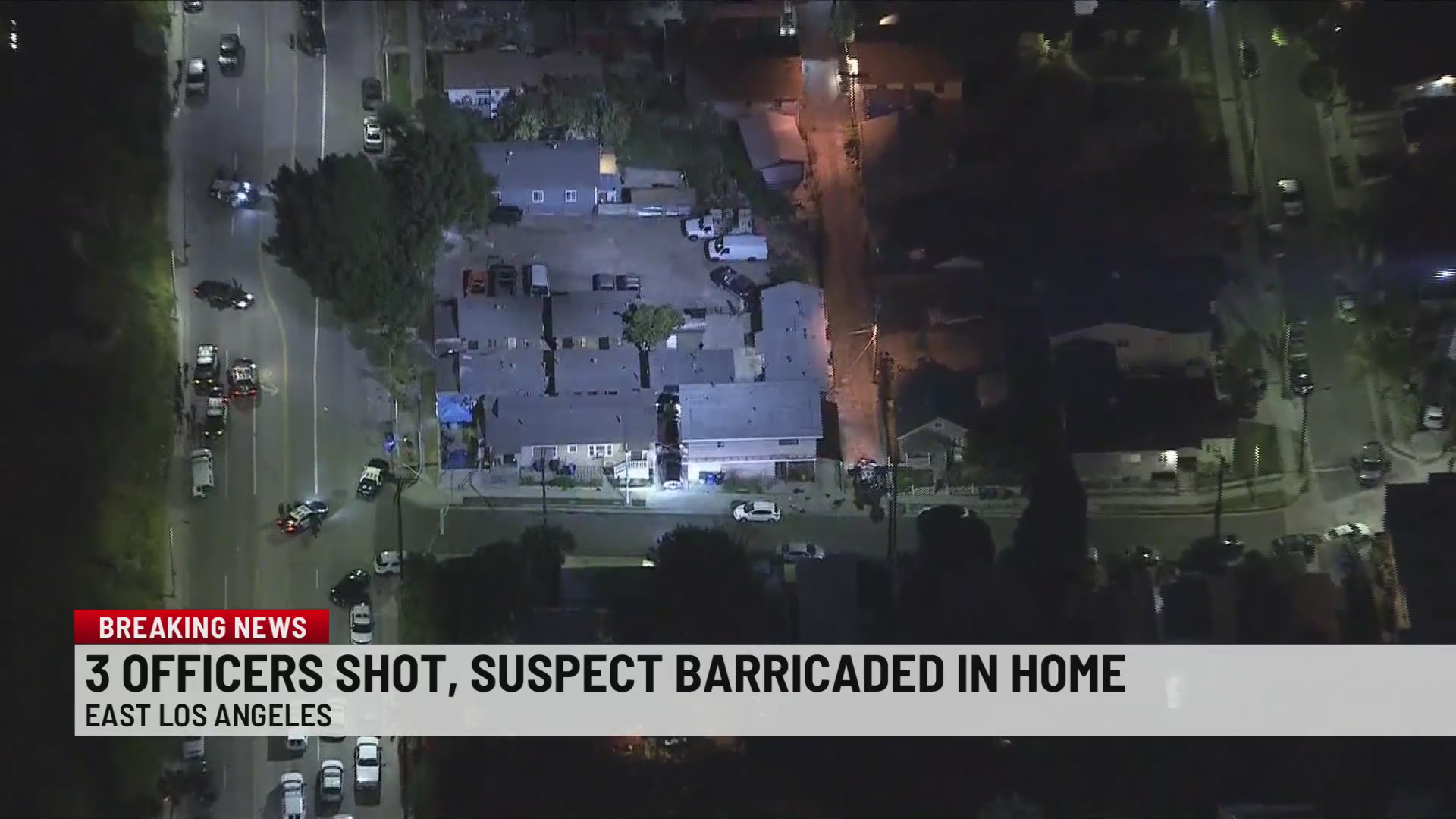 3 officers shot, suspect barricaded in home in California – WSPA 7NEWS