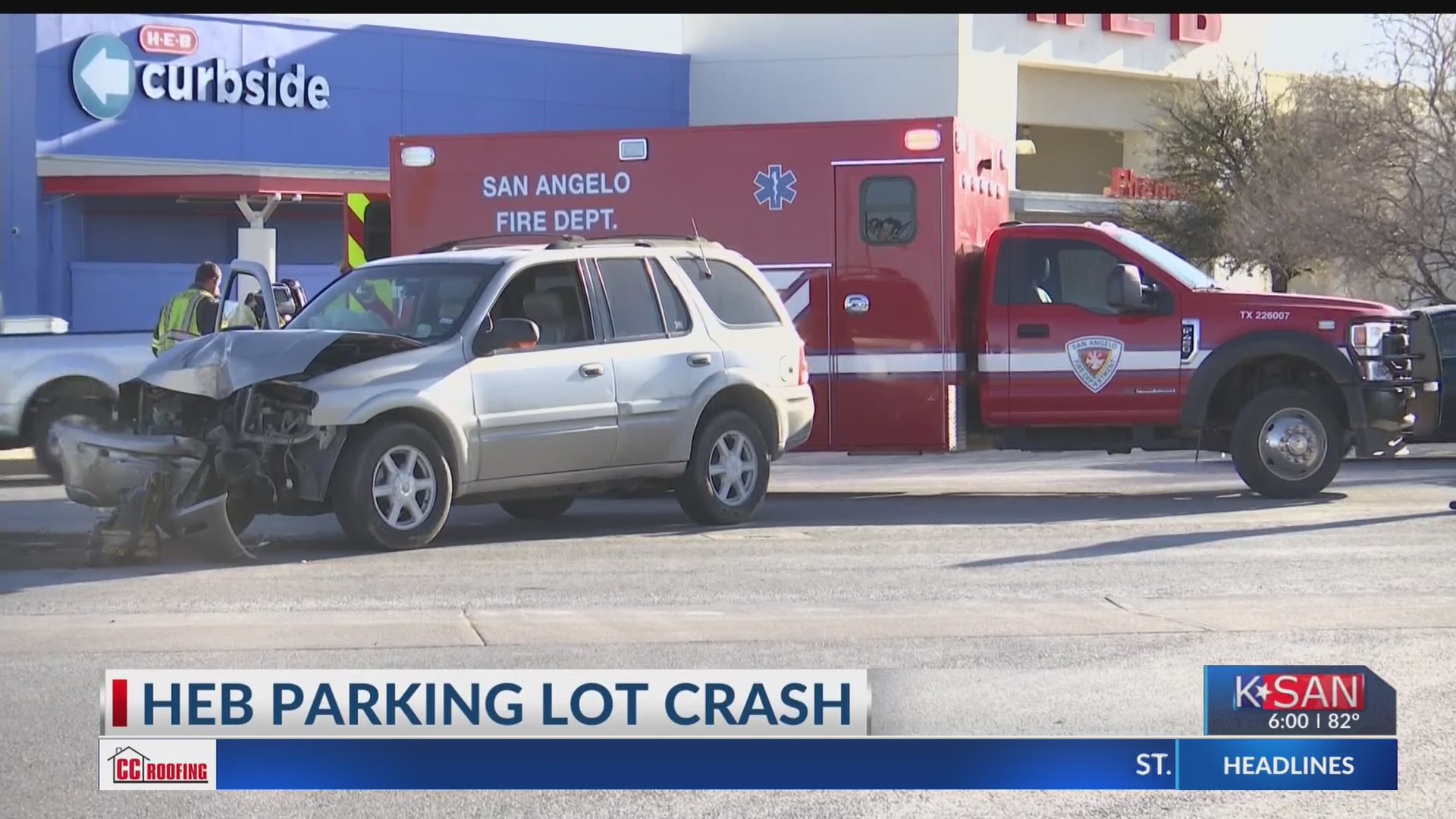 HEB Parking Lot Crash