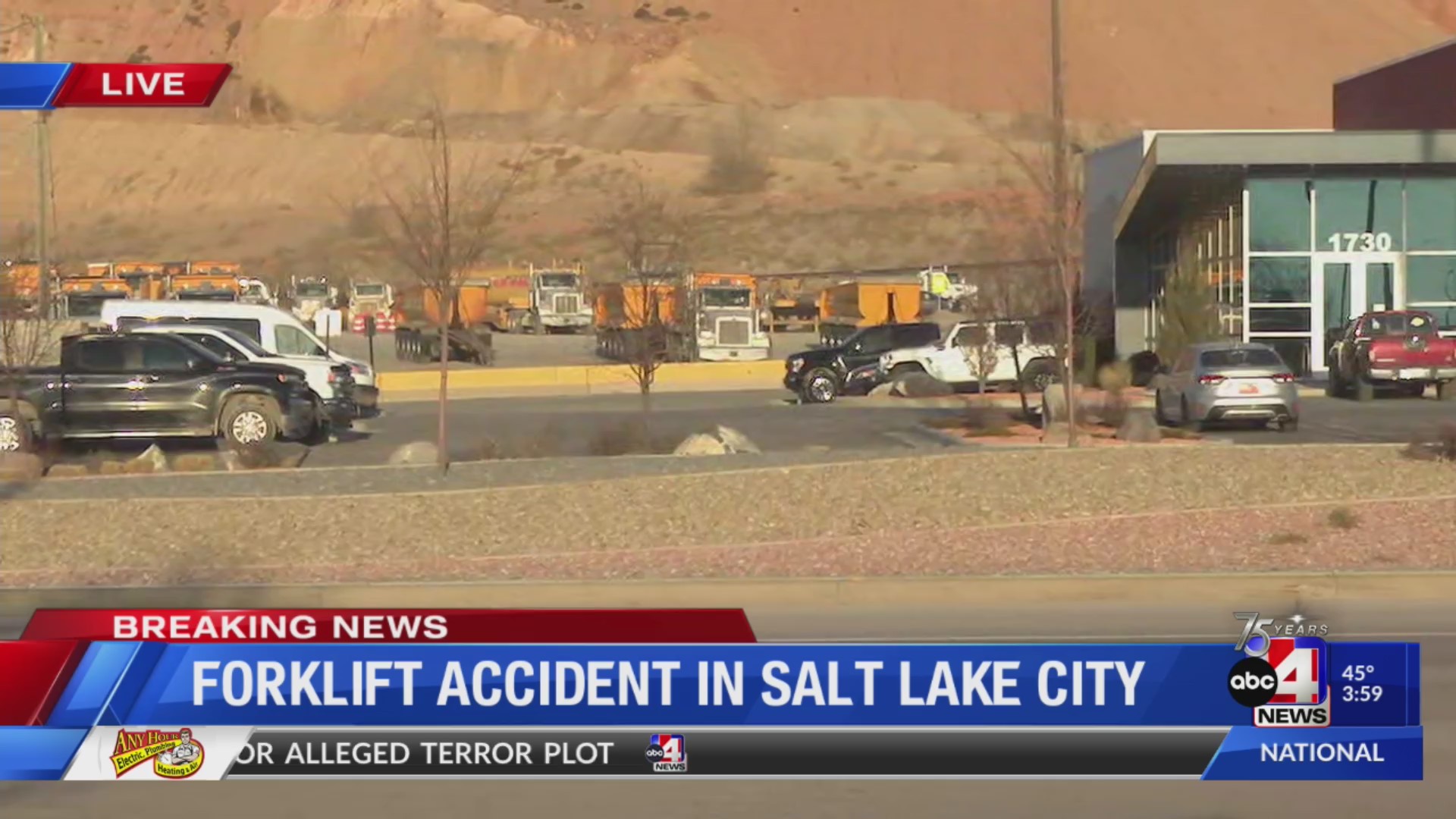 Worker dies after being injured by forklift in Salt Lake City – ABC4 Utah