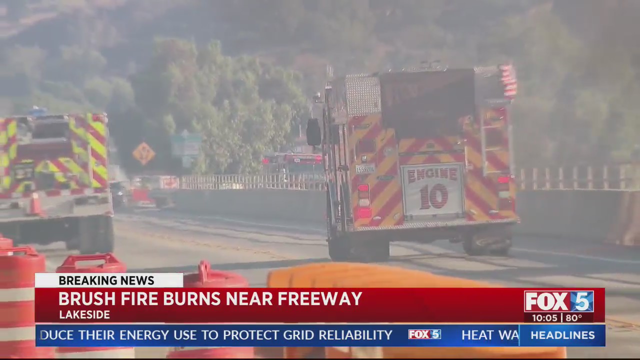 Brush Fire Burns Near Horse Farm in Lakeside – FOX 5 San Diego & KUSI News