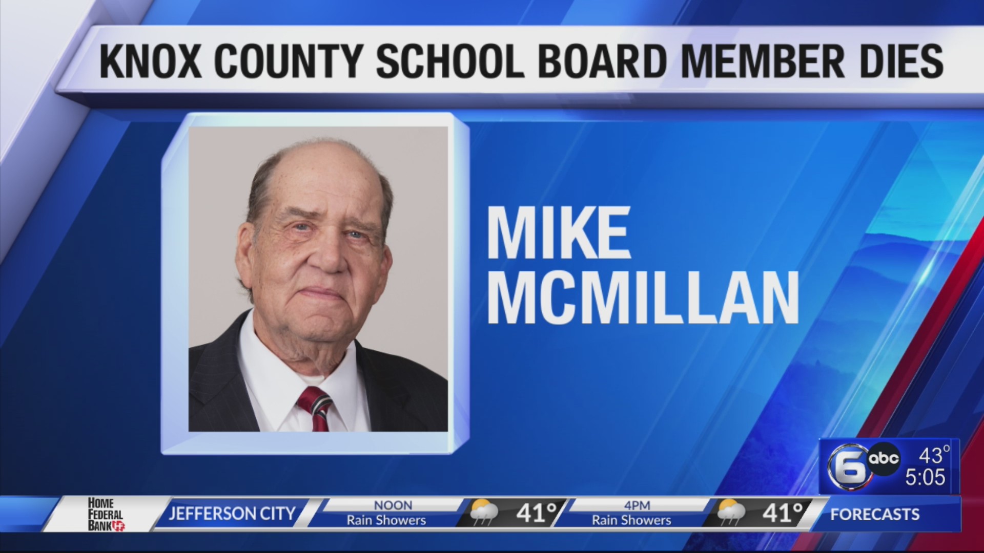 Knox County School board member dies – WATE 6 On Your Side