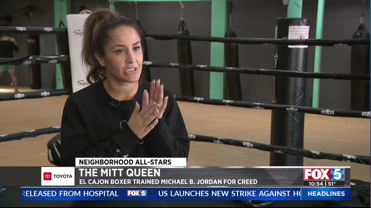 La Mesa ‘Mitt Queen’ Knocks Out Film Debut FOX 5 San Diego & KUSI News