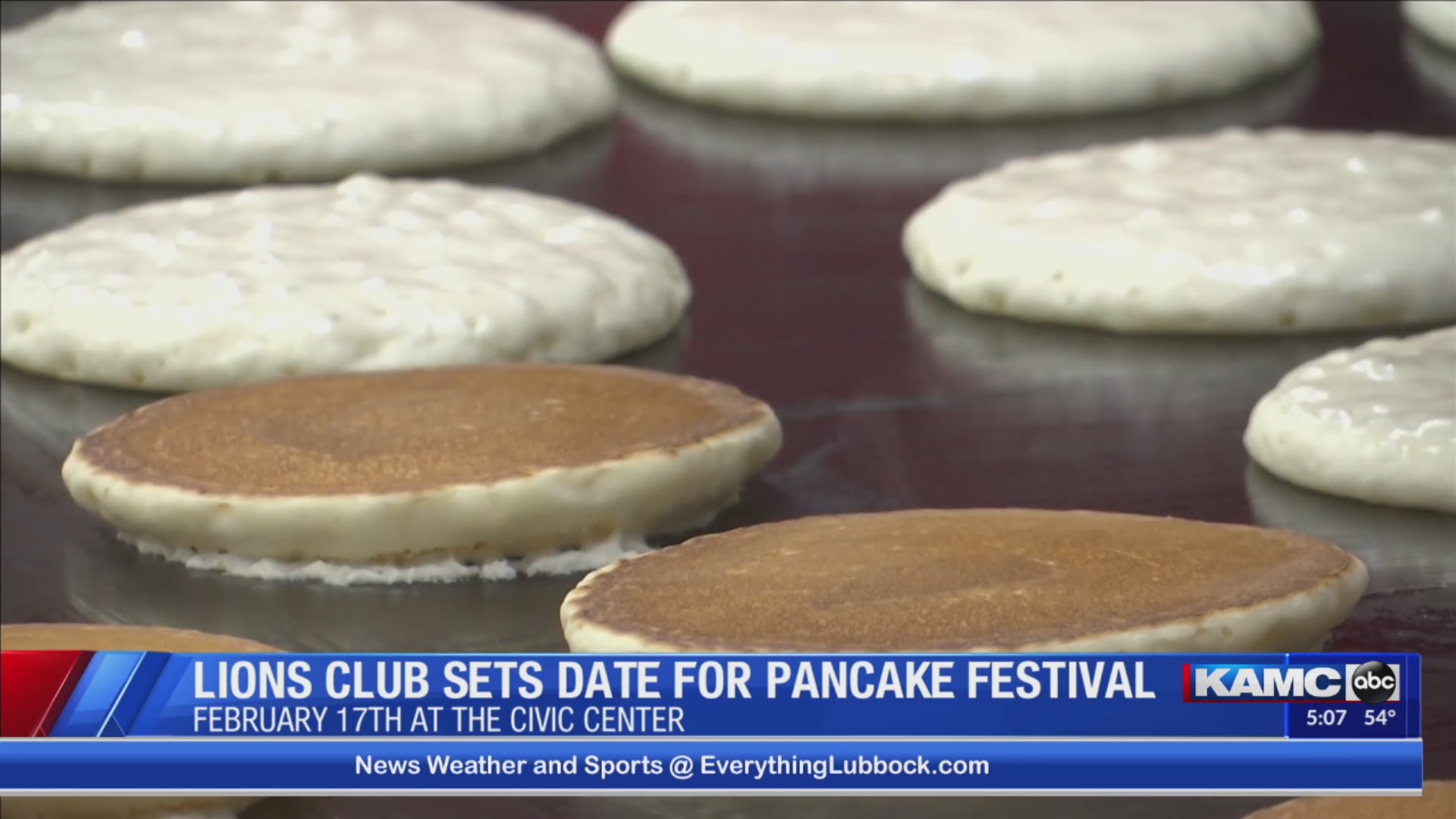 Lions Club Pancake Festival set and scheduled for 2024 KLBK KAMC