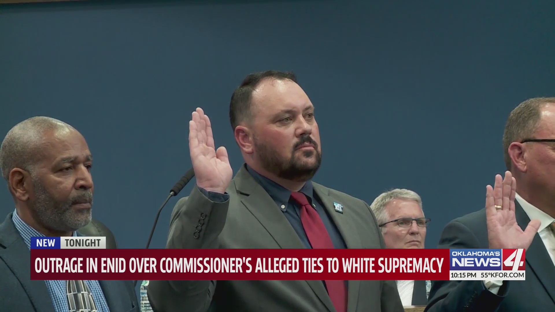 Outrage in Enid over commissioner’s alleged ties to white supremacy ...