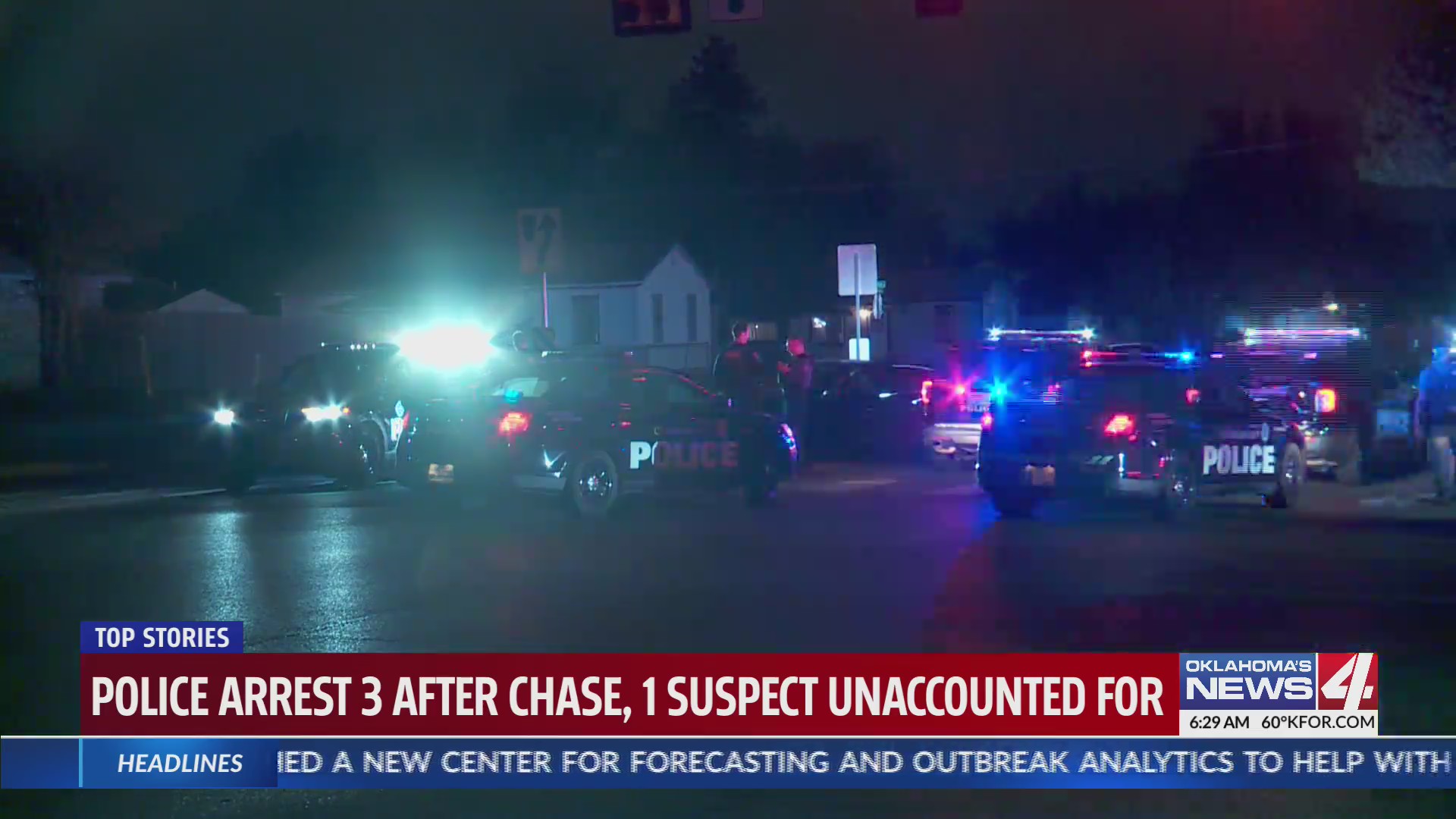 Chase ends with suspect hitting patrol cars – KFOR.com Oklahoma City