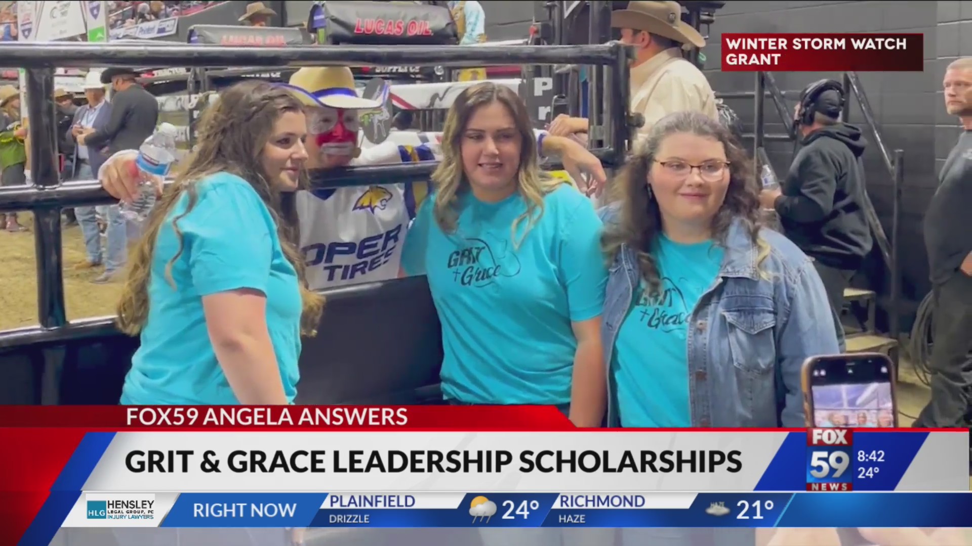 Curated visual reference: Visual Reference: Angela Answers Grit Grace Leadership Scholarships