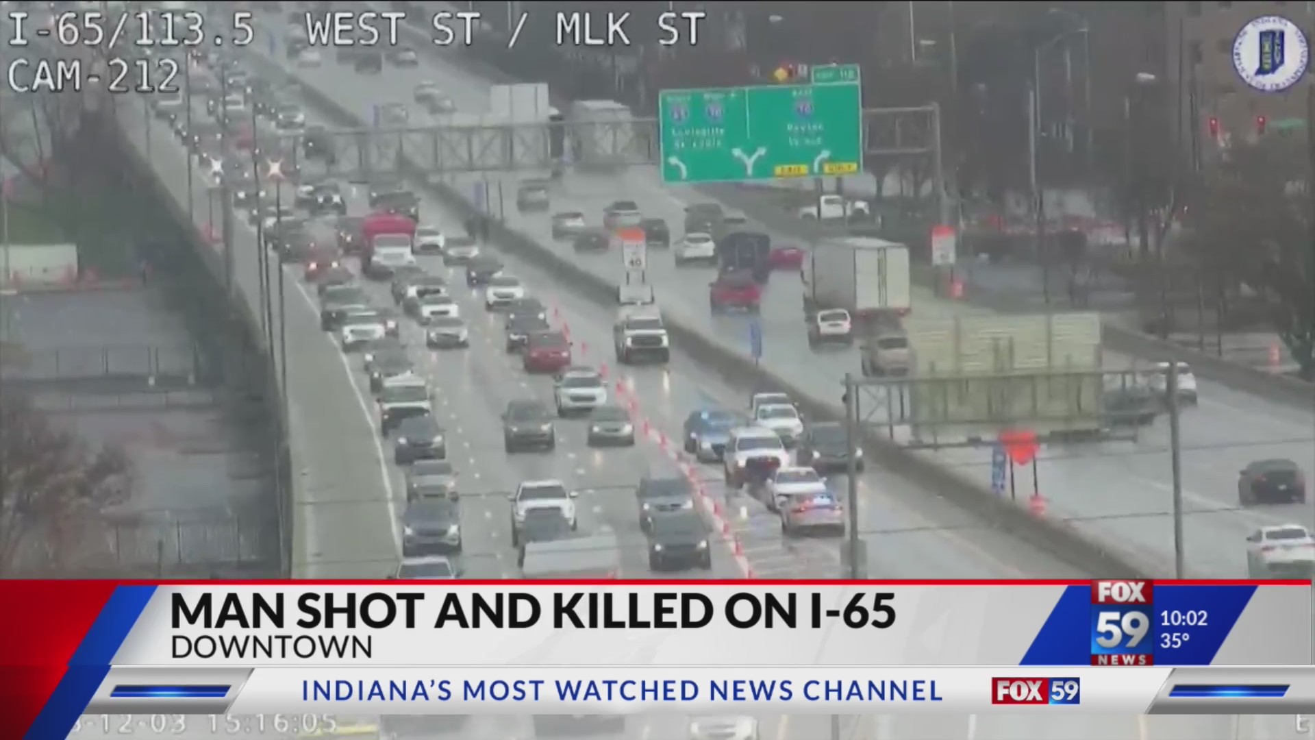 Man shot, killed on I-65 in Indianapolis – Fox 59