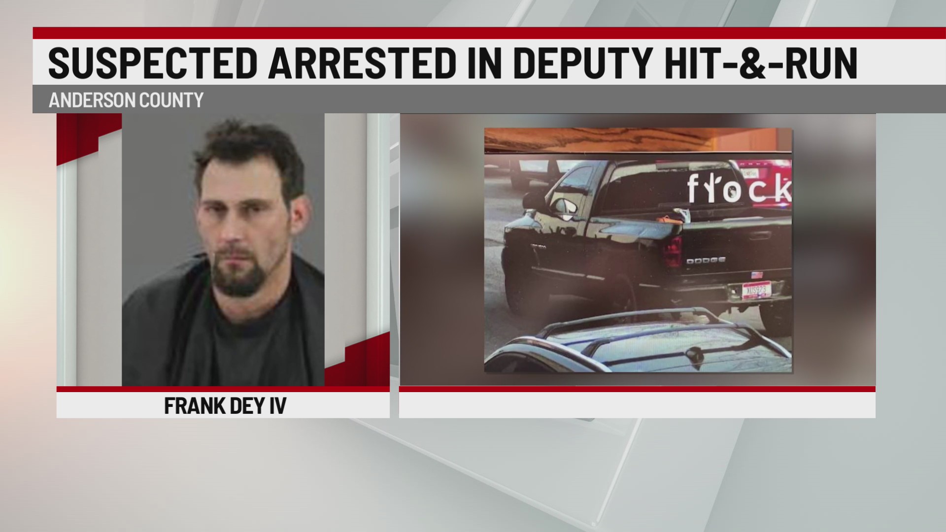 Man arrested for ramming truck in Anderson Co. deputy’s car – WSPA 7NEWS
