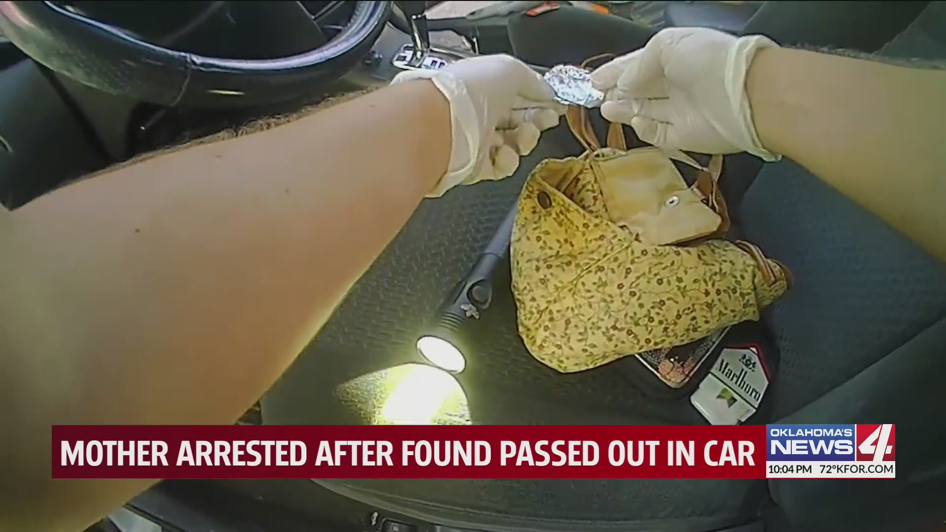 Mother arrested after found passed out in car – KFOR.com Oklahoma City