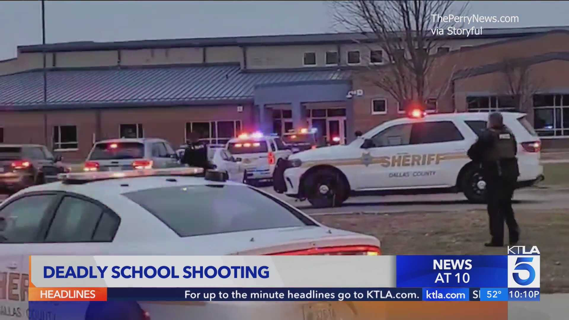 6th grader killed, 5 others hurt in shooting at Iowa high school – KTLA