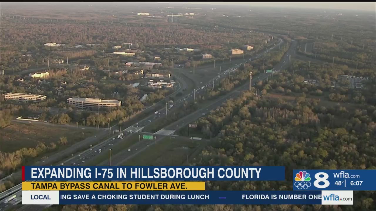 Plans to relieve I-75 congestion in Hillsborough County – WFLA