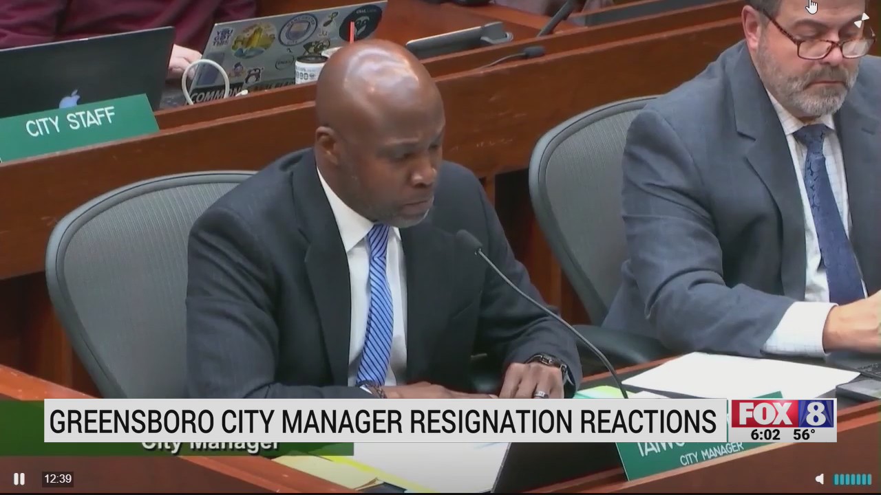Greensboro Leaders React To City Manager S Surprise Resignation Fox8 Wghp
