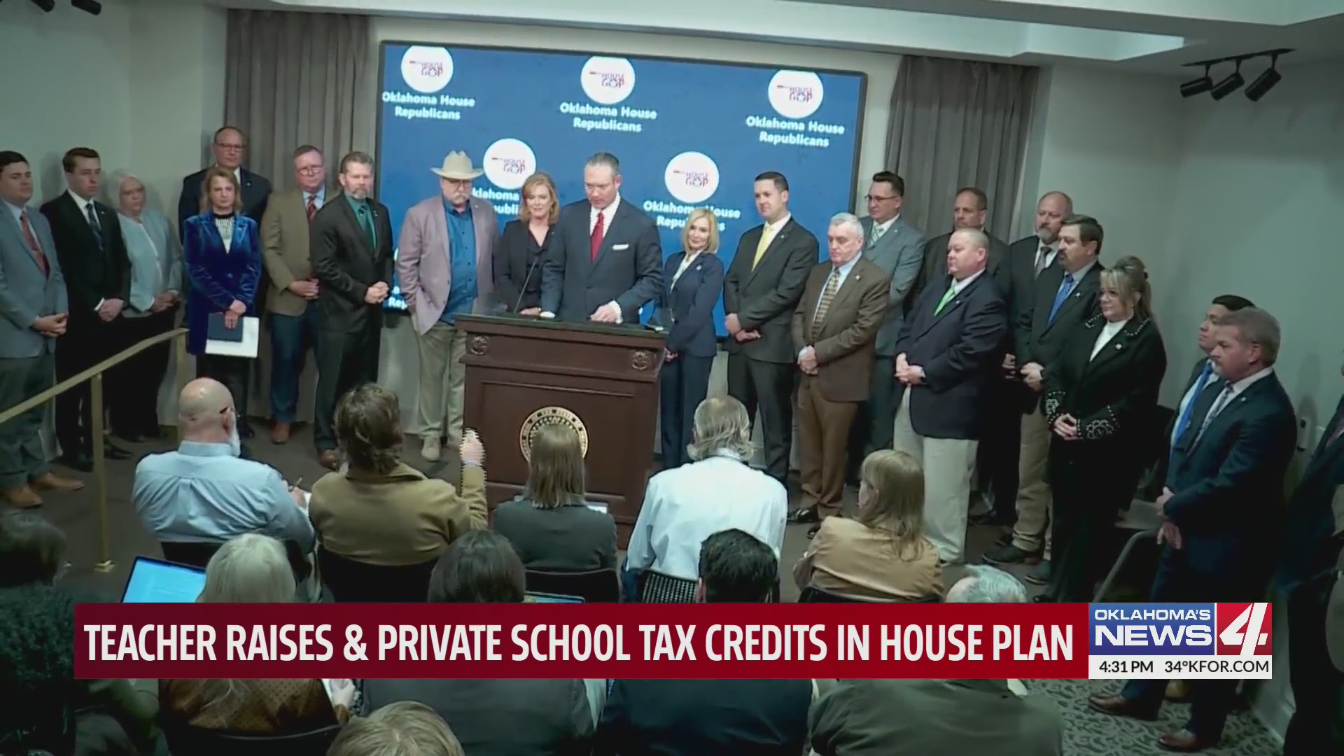 Teacher raises & private school tax credits in House plan