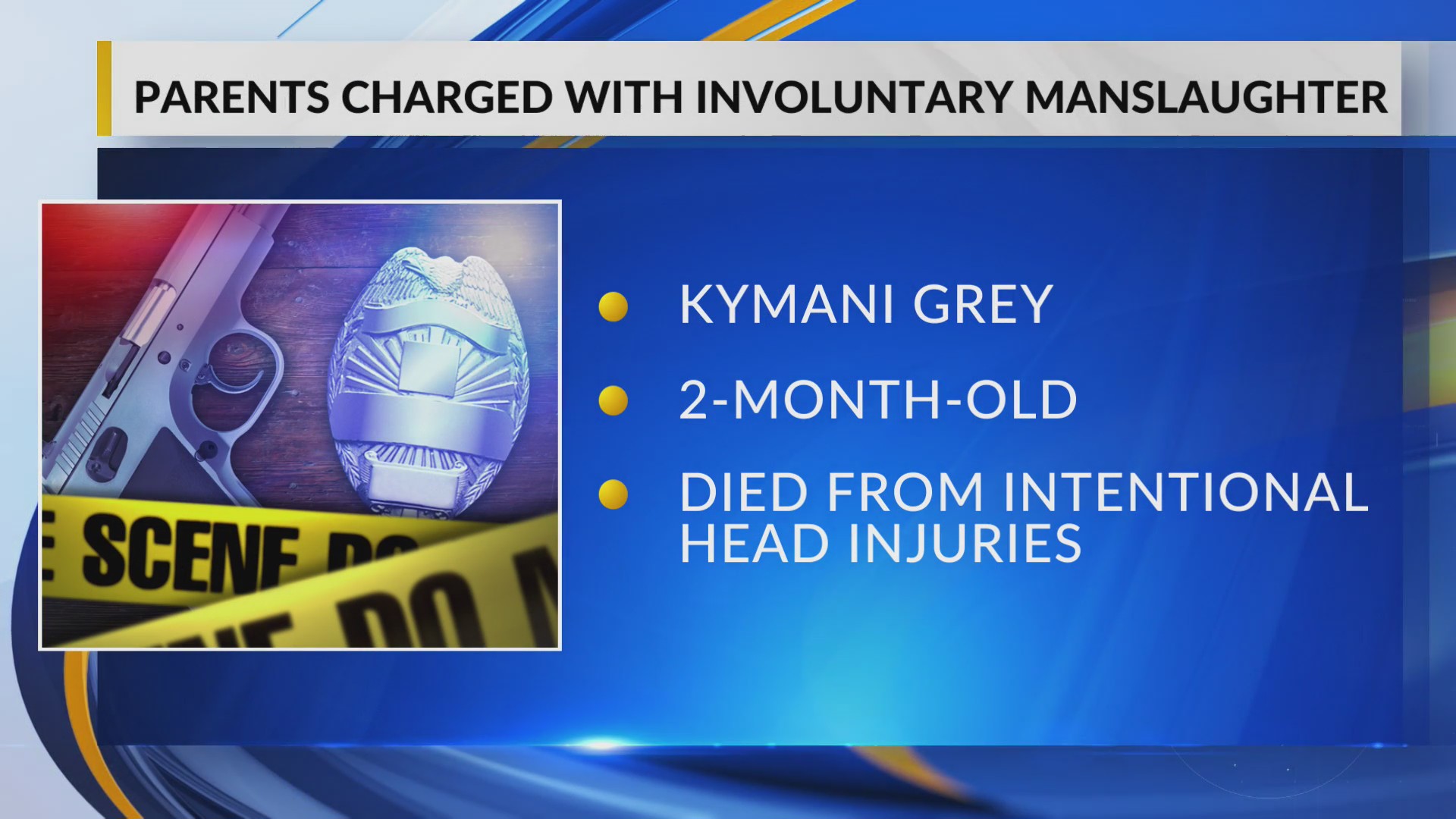 Edgecombe County parents of 2-month-old who died facing charges – WNCT