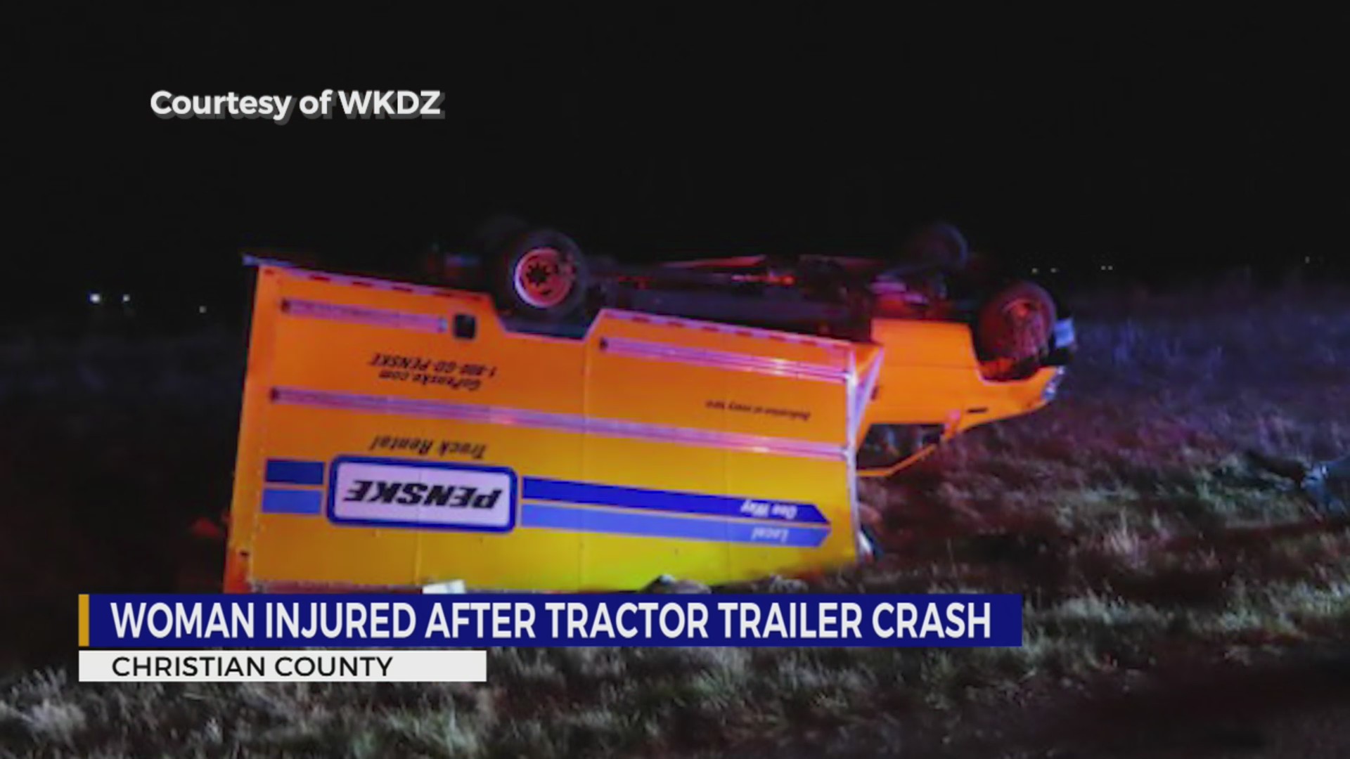 Woman injured after crash involving box truck, tractor-trailer in ...