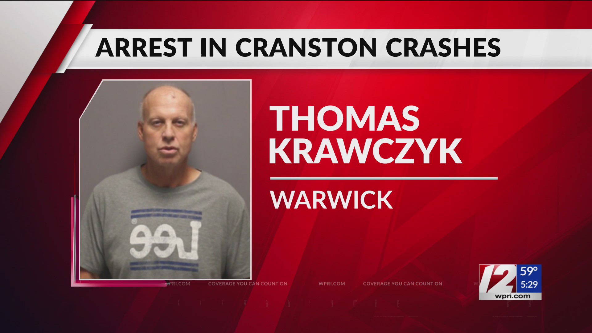 Man charged in Cranston crash that injured 4 – WPRI.com