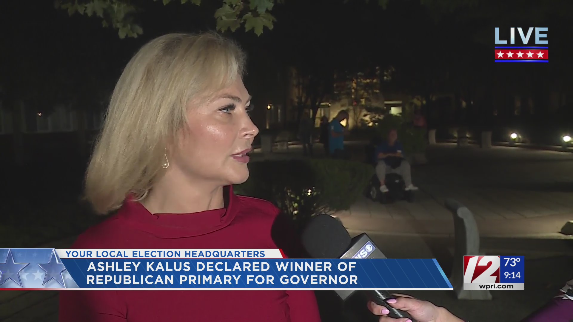 VIDEO NOW GOP candidate Ashley Kalus talks to 12 News