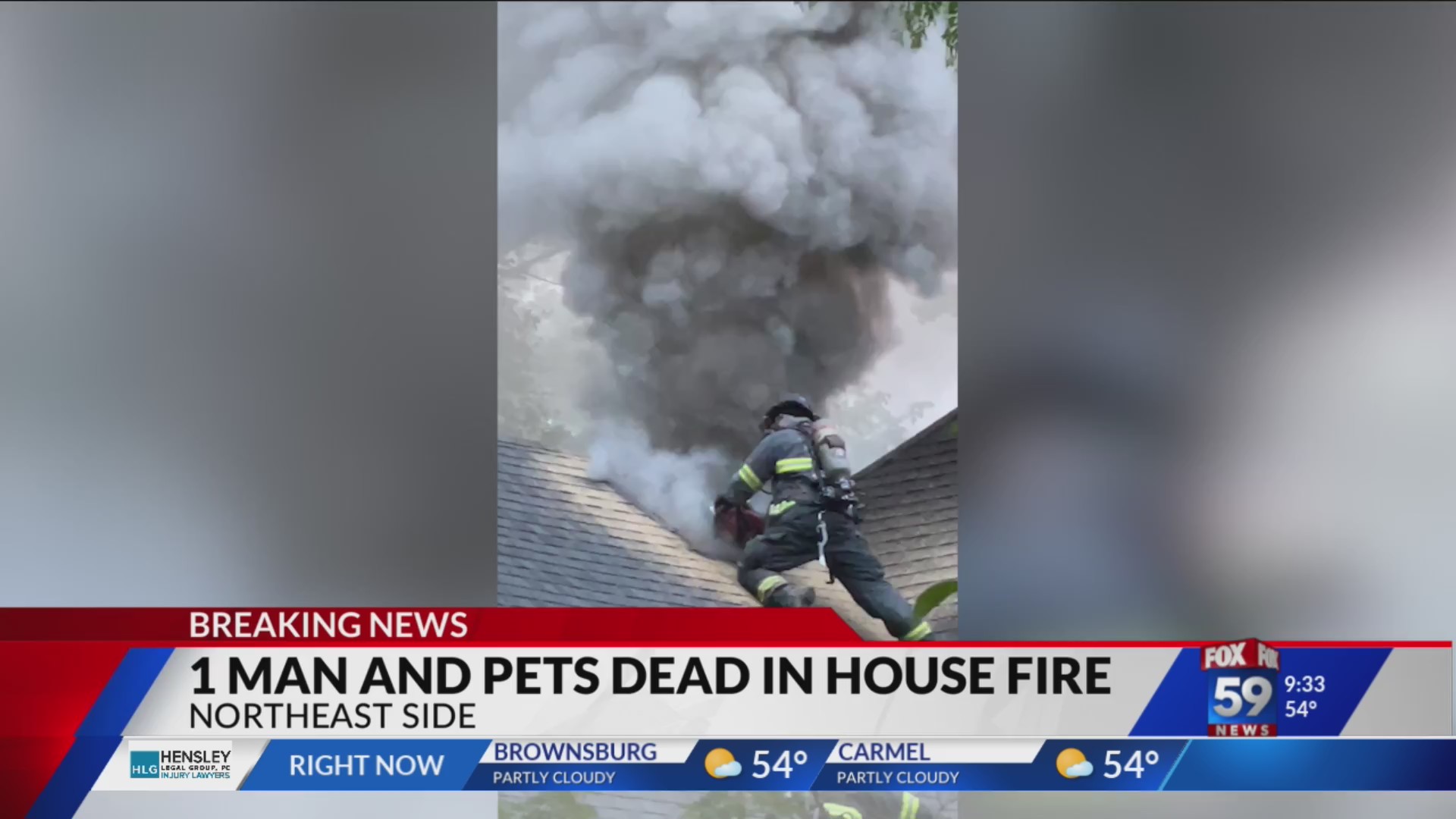 1 man and pets dead in house fire – Fox 59