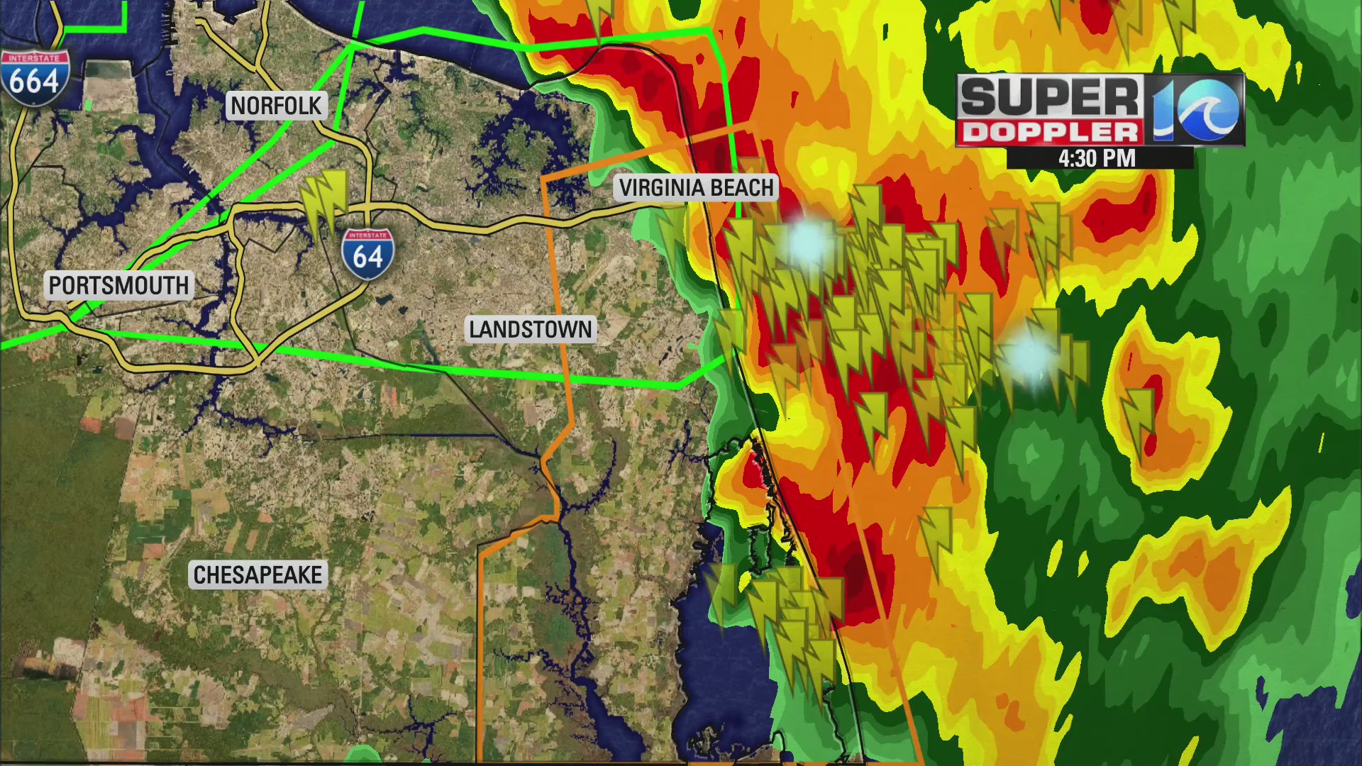 Severe Weather Coverage with Meteorologist Don Slater