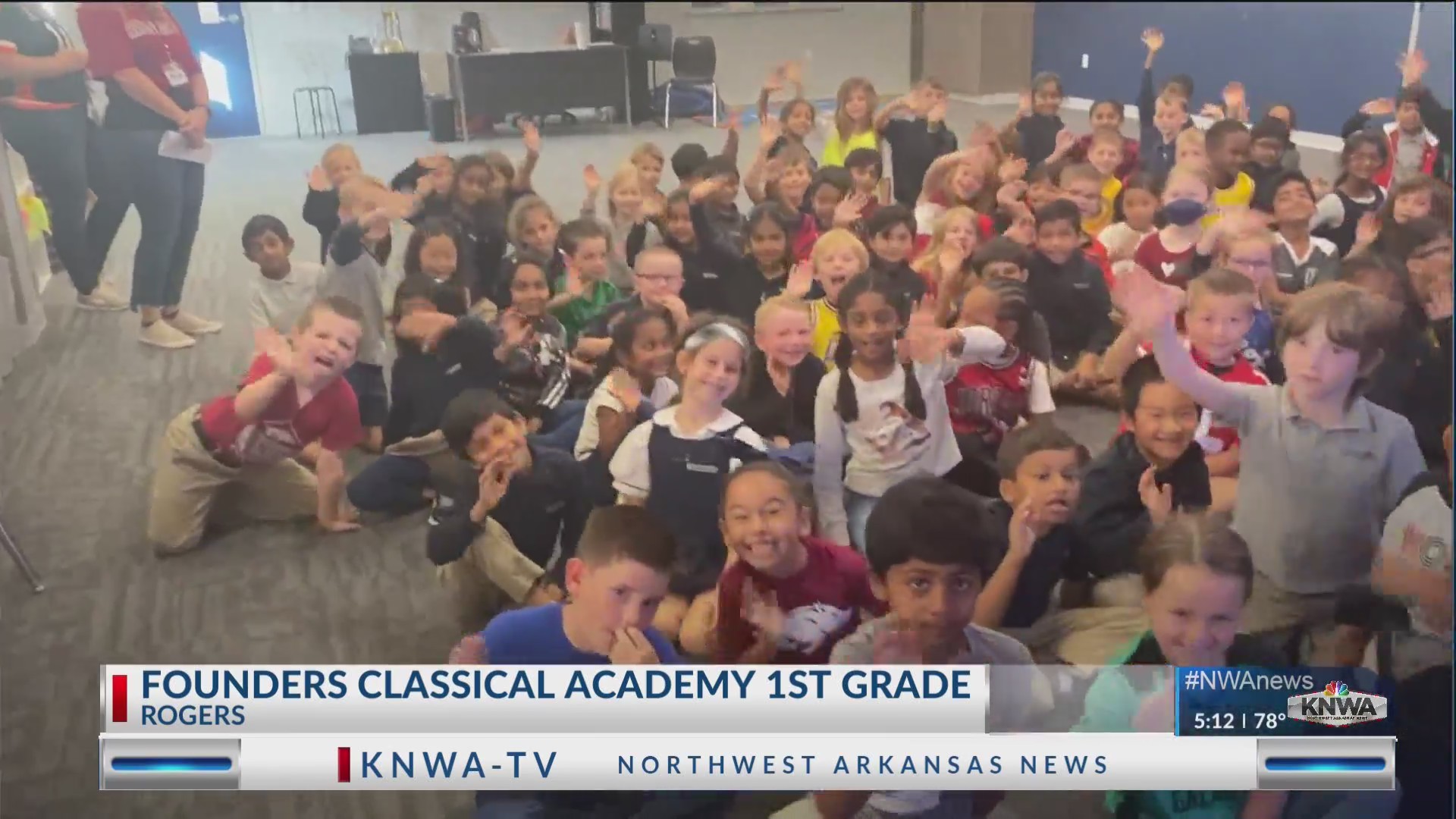 Founders Classical Academy 1st Grade Weather Talk – KNWA FOX24