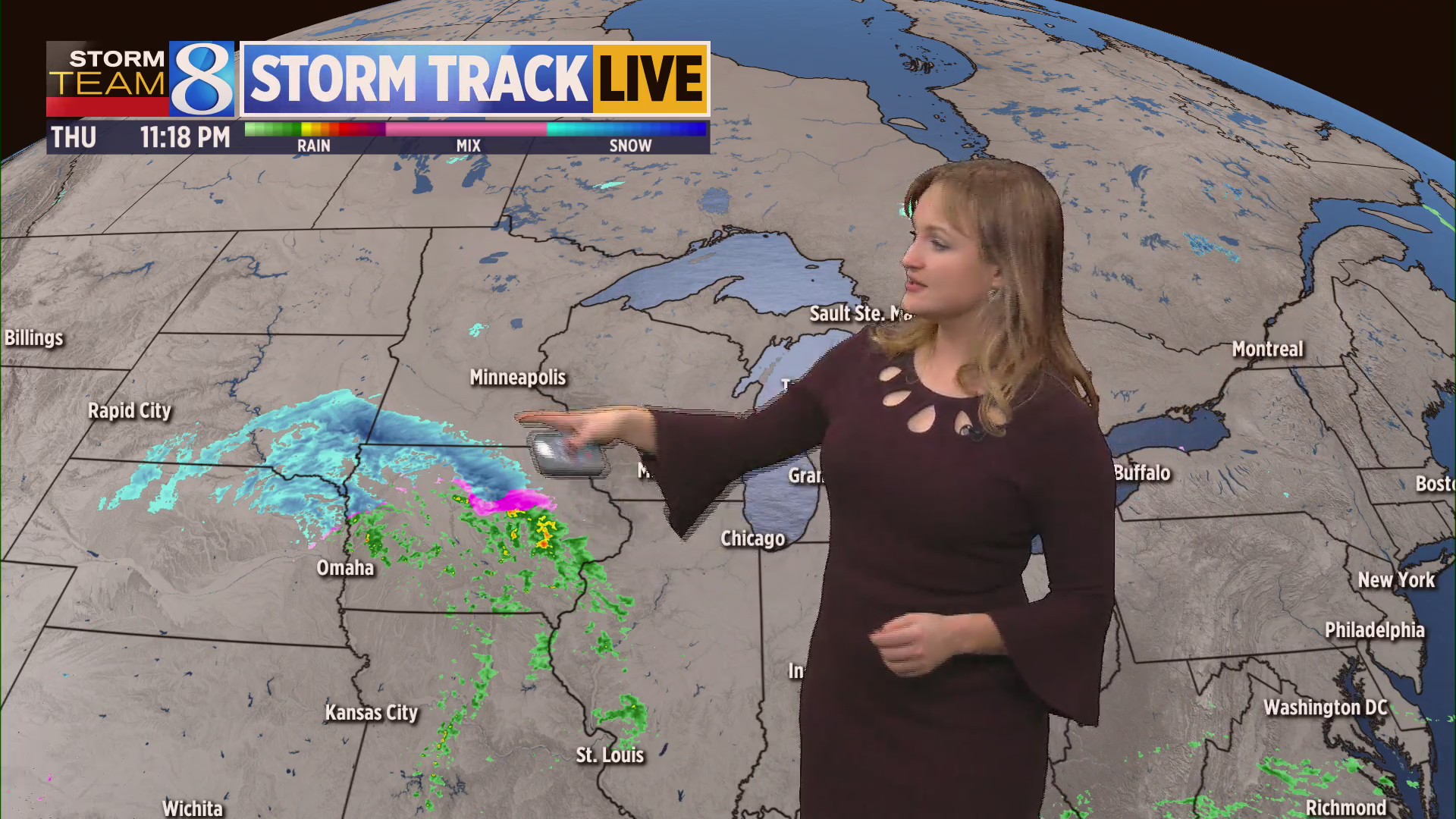 Storm Team 8 Forecast, 11 p.m. 120822