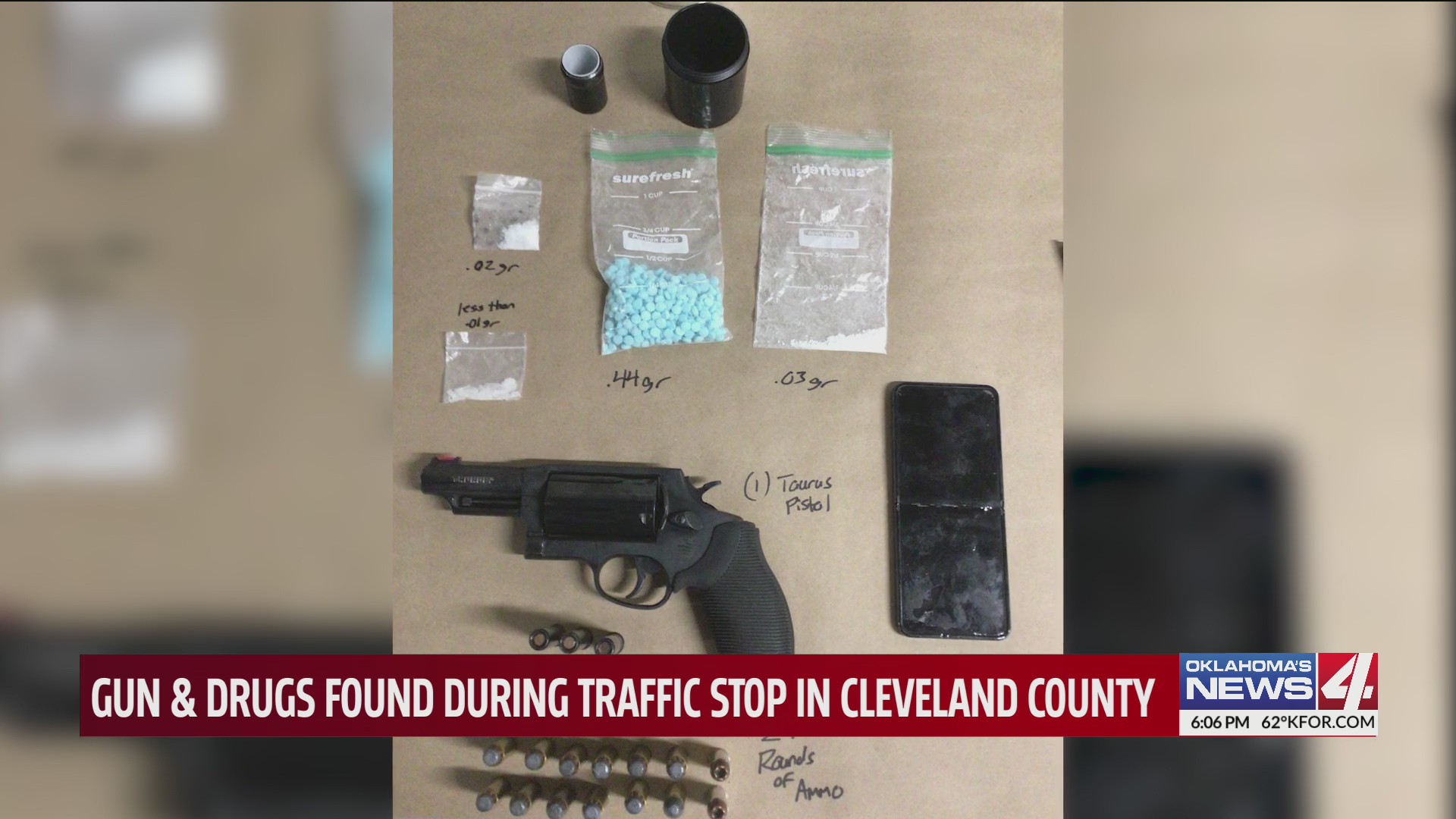 Guns & drugs found during traffic stop in Cleveland County – KFOR.com ...