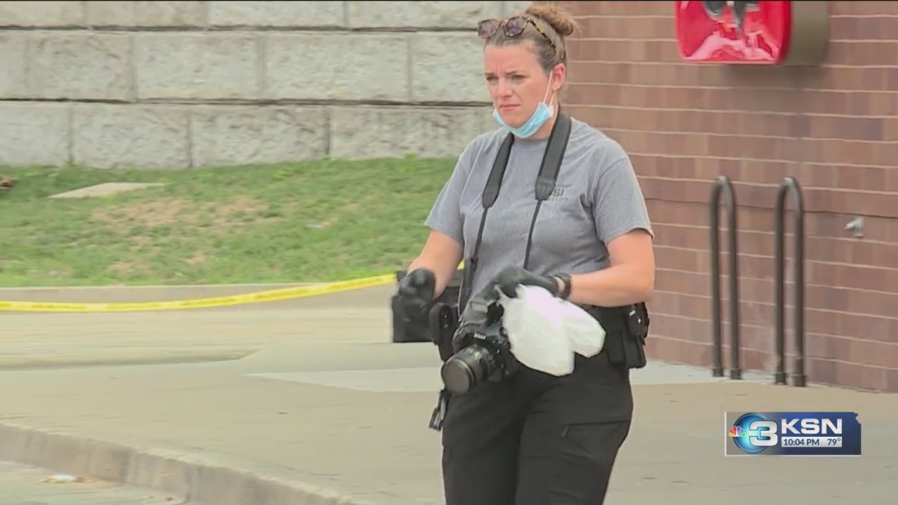 Suspect killed, officer hospitalized in Kansas shooting at QuikTrip