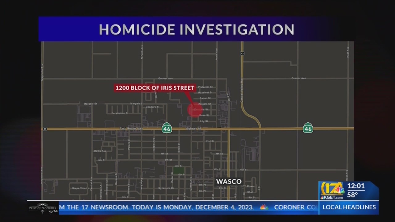 Coroner ID’s man shot on Iris St. in Wasco – KGET 17 News