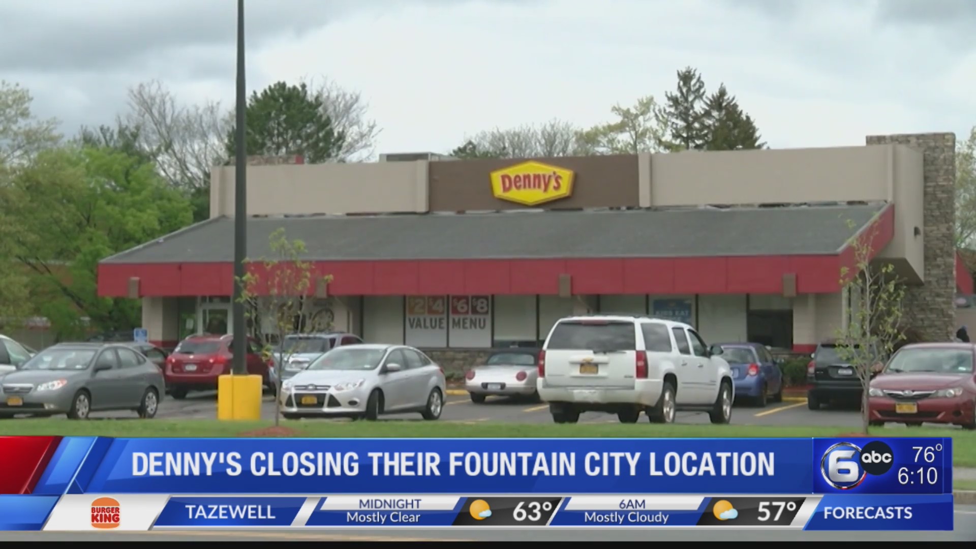 Denny’s Closing their Fountain City Location WATE 6 On Your Side