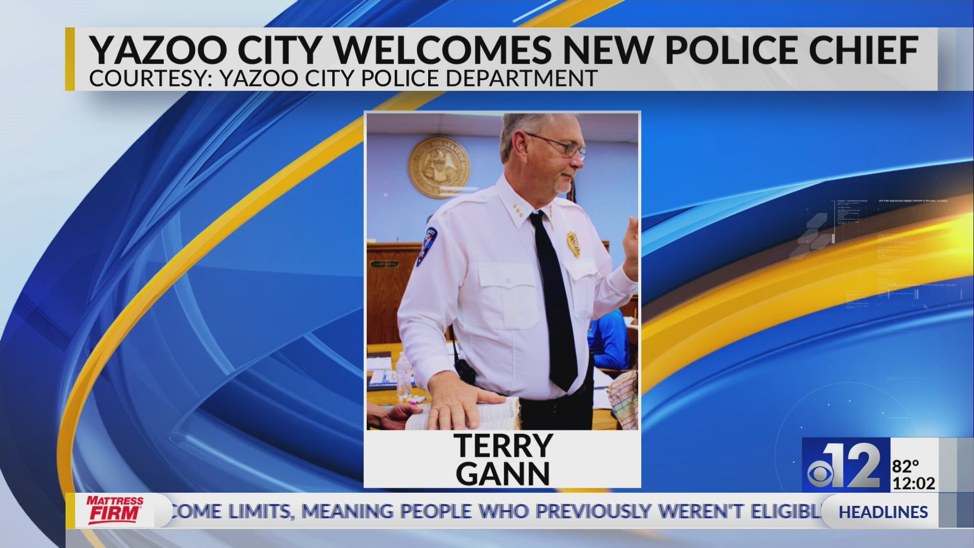 Terry Gann named Yazoo City police chief WJTV