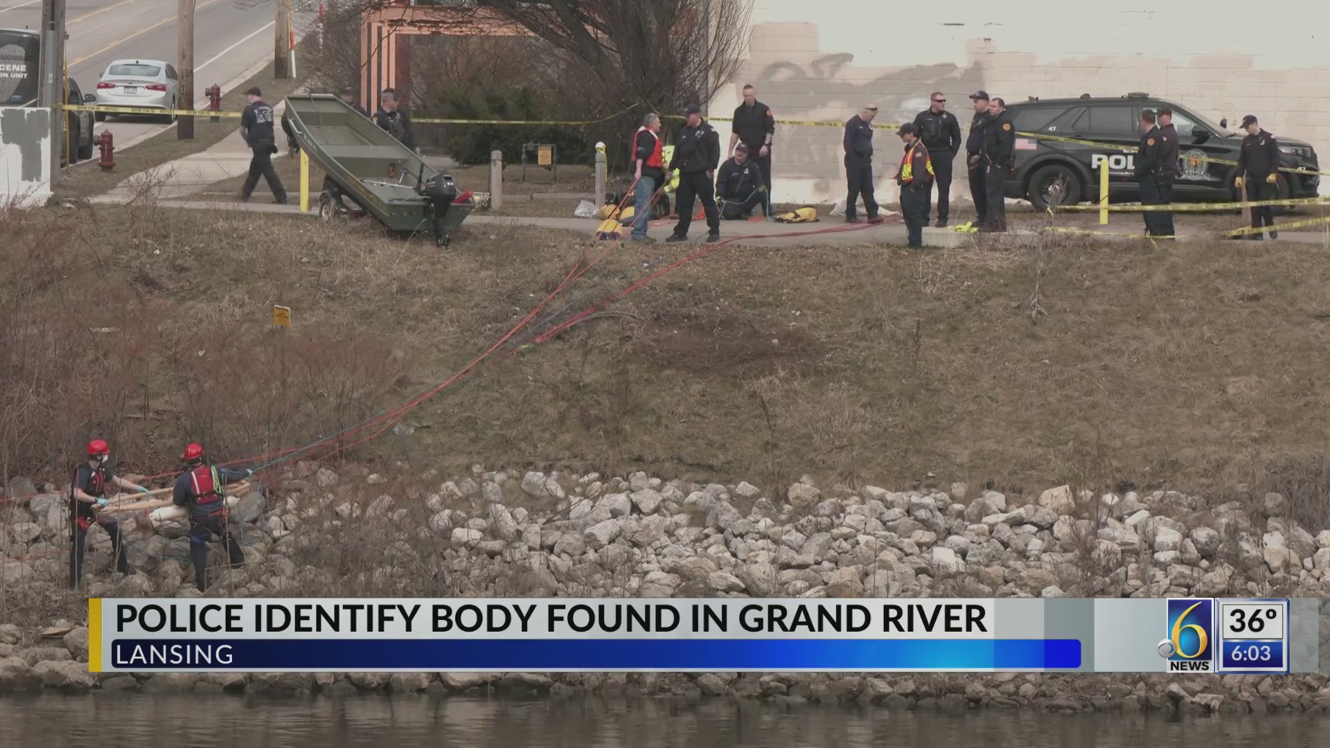Police identify body found in Grand River – WLNS 6 News