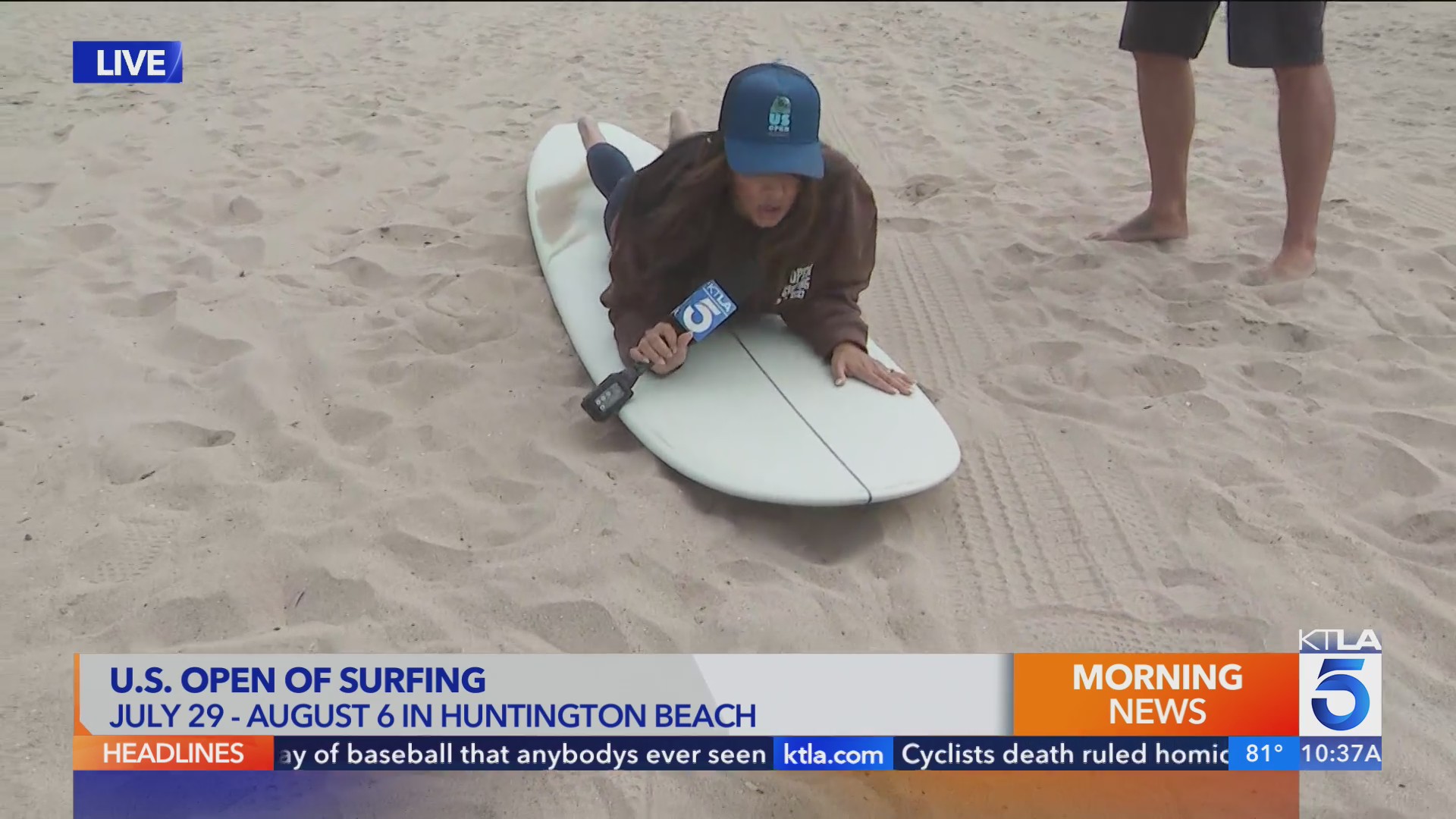 U.S. Open of Surfing returns to Huntington Beach – KTLA
