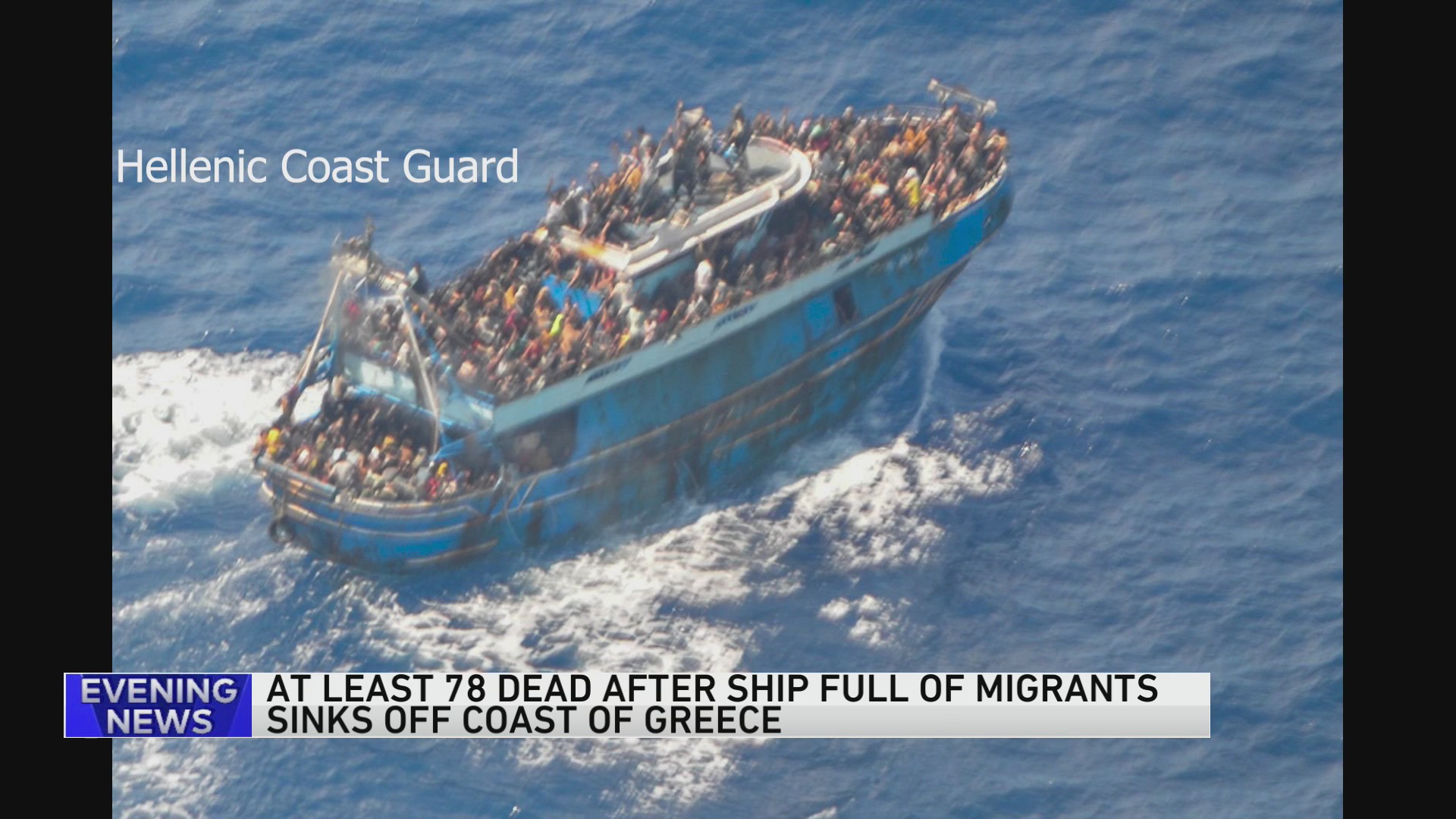 At least 79 dead after overcrowded migrant vessel sinks off Greece ...
