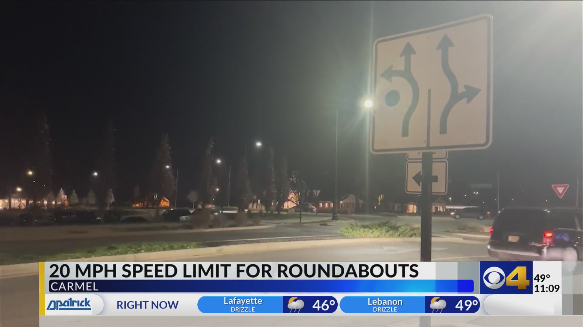 Carmel’s city council proposes 20 mph speed limit for roundabouts