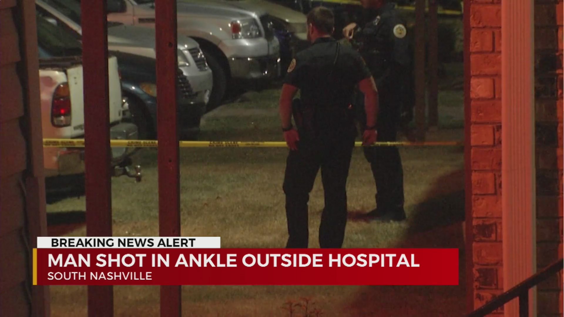 Man shot in ankle outside hospital in South Nashville – WKRN News 2