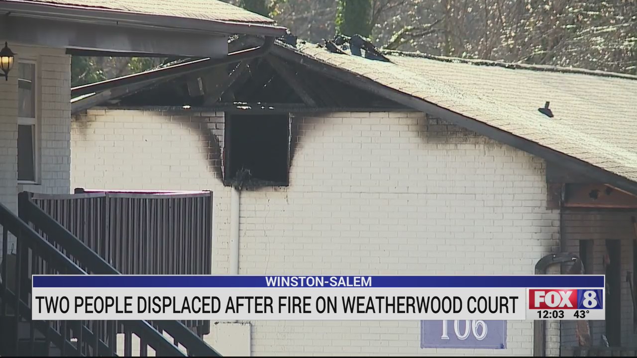 Two people displaced after Winston-Salem apartment fire – FOX8 WGHP