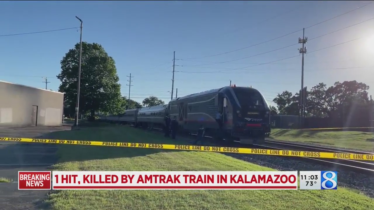 Police: Person hit, killed by train in Kalamazoo – WOODTV.com