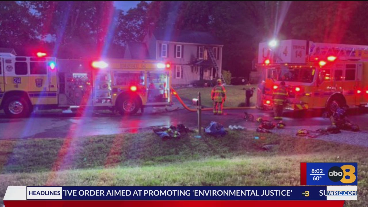 House ‘total loss’ after fire in Chesterfield – WRIC ABC 8News