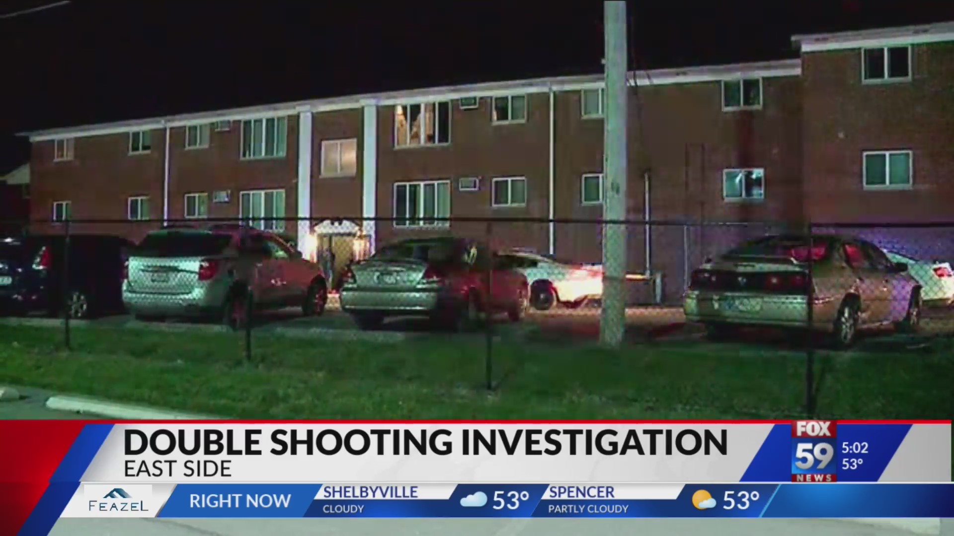 2 people shot on city’s east side – Fox 59