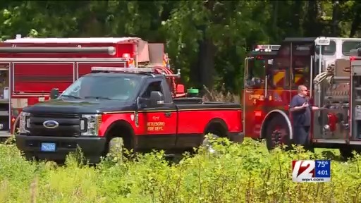 Brush fire breaks out in Attleboro amid Red Flag Warning – WPRI.com