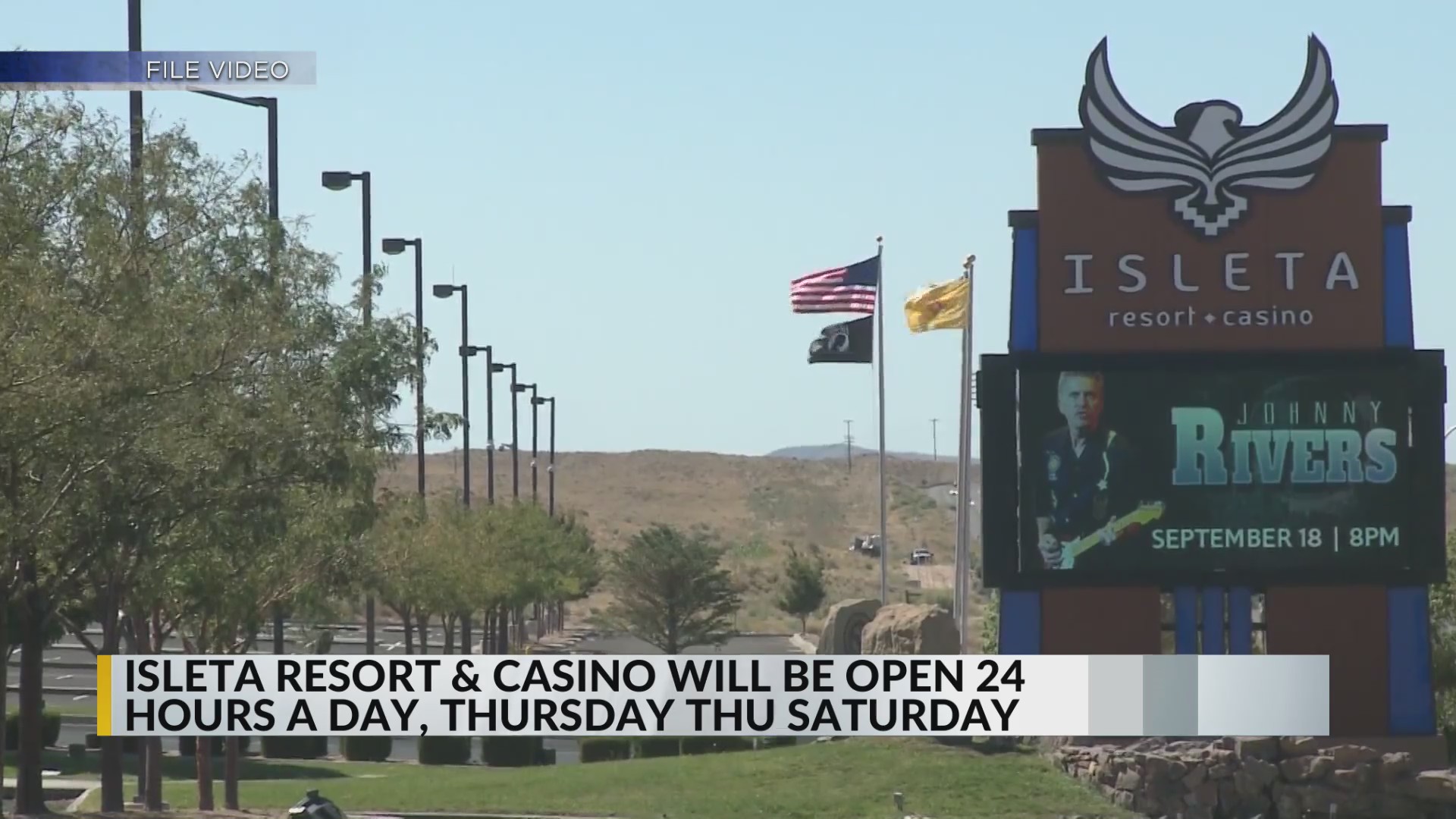 Isleta Resort and Casino shifts to 24 hours on some weekdays KRQE