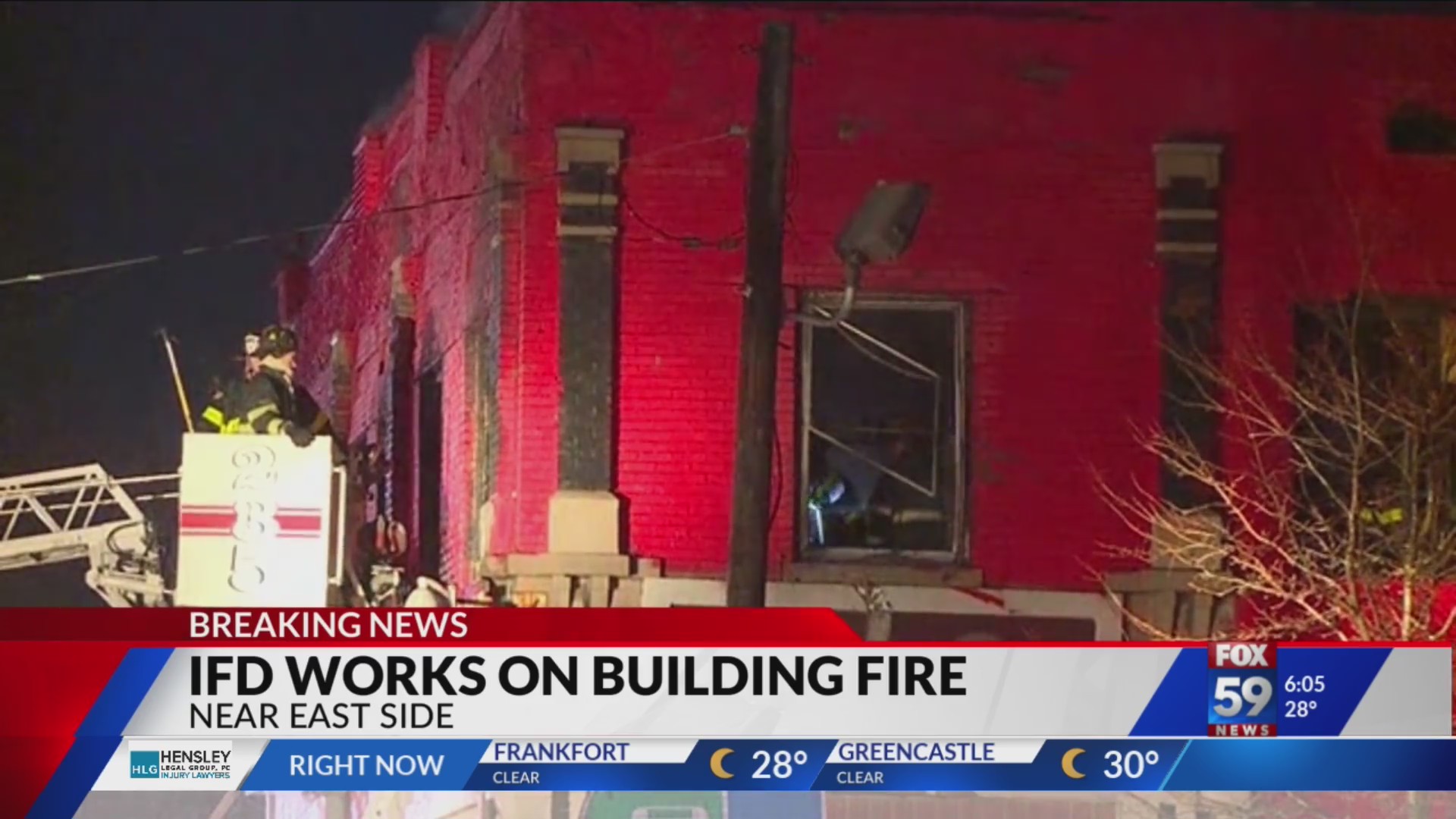 IFD puts out building fire on near east side – Fox 59