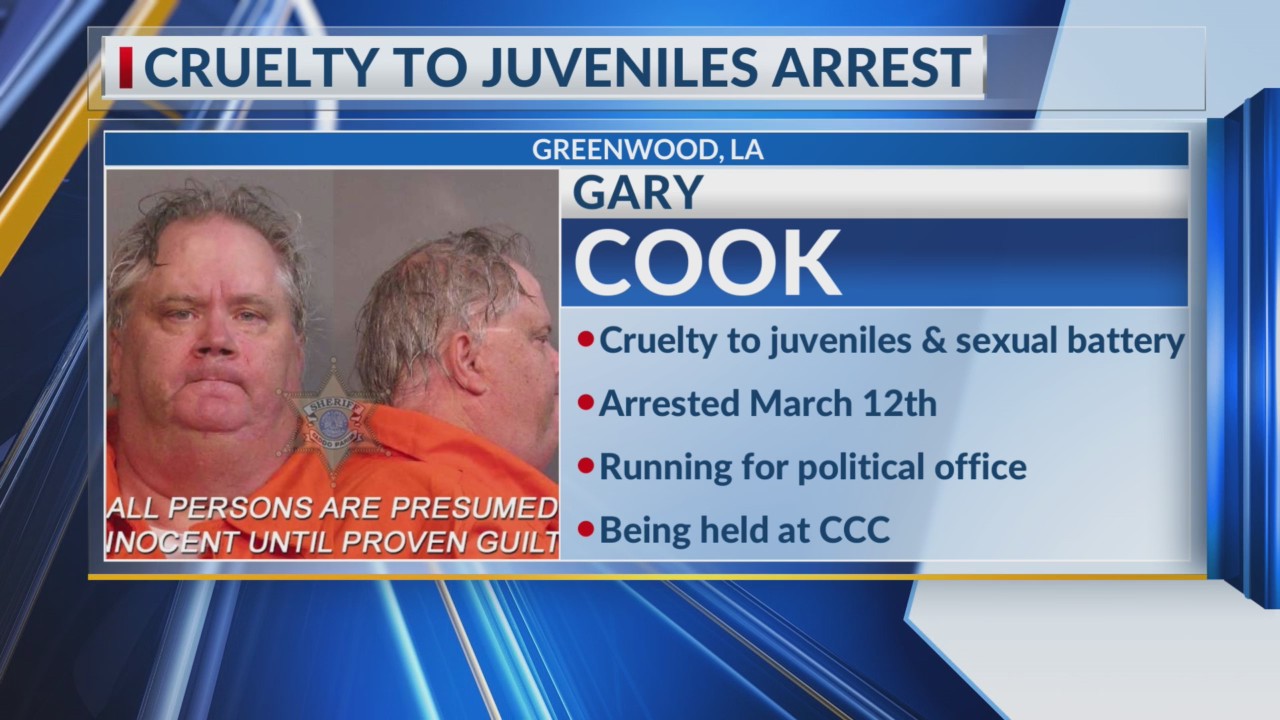 Greenwood man arrested for cruelty to a juvenile, sexual battery ...