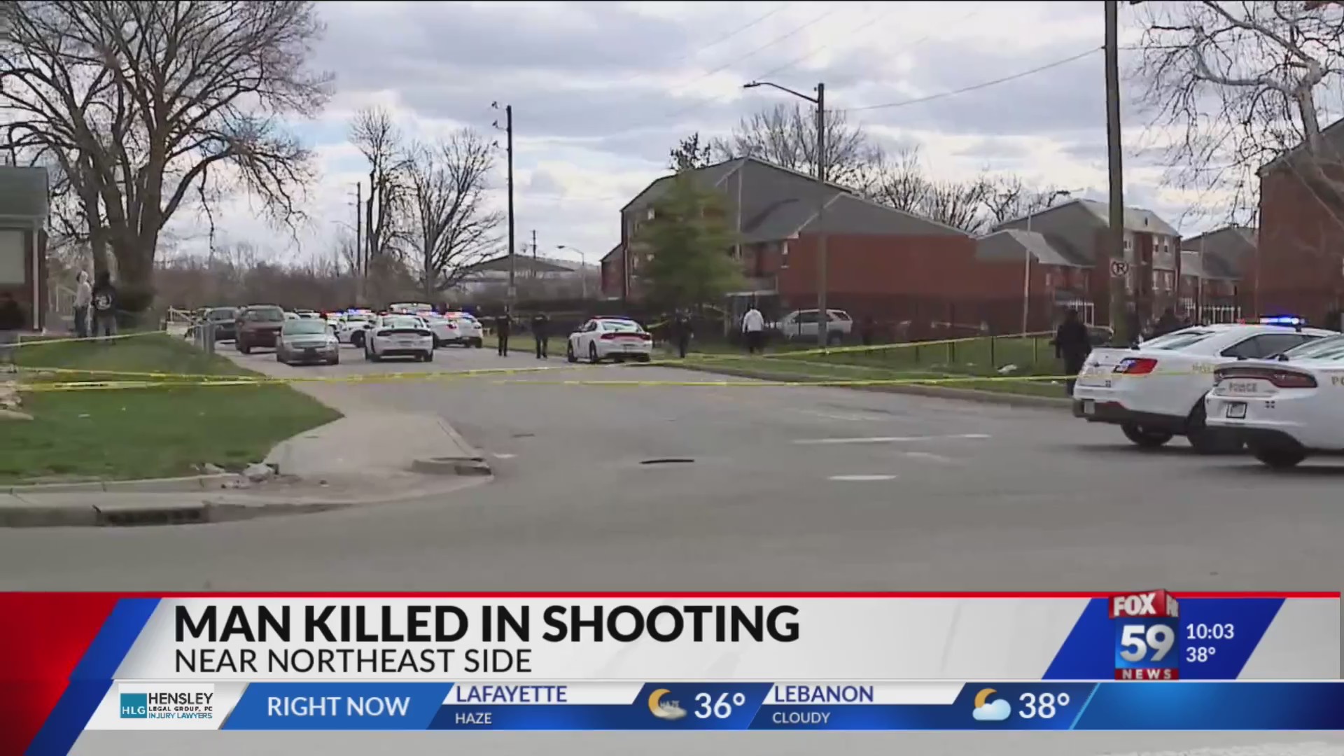 Man shot and killed on the near northeast side of Indianapolis – Fox 59