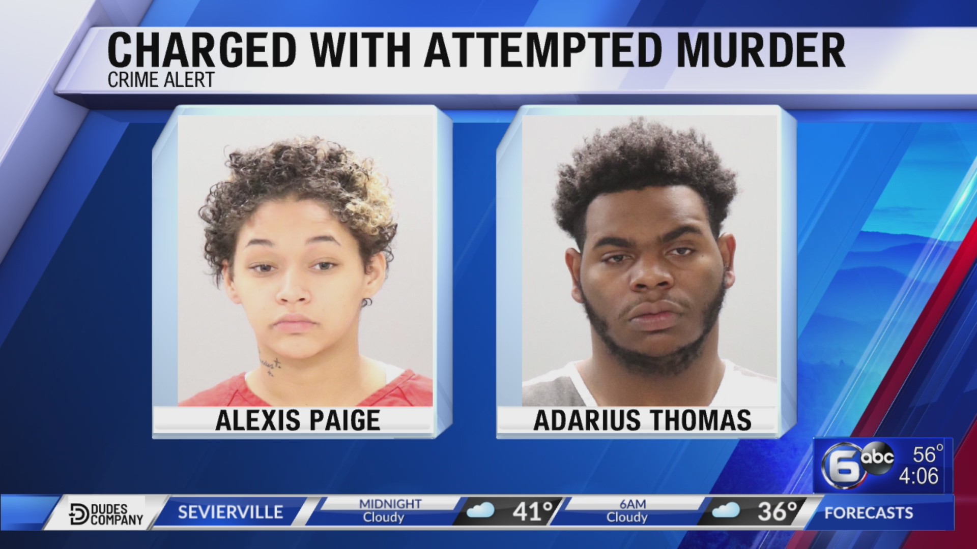 Two charged with attempted murder – WATE 6 On Your Side