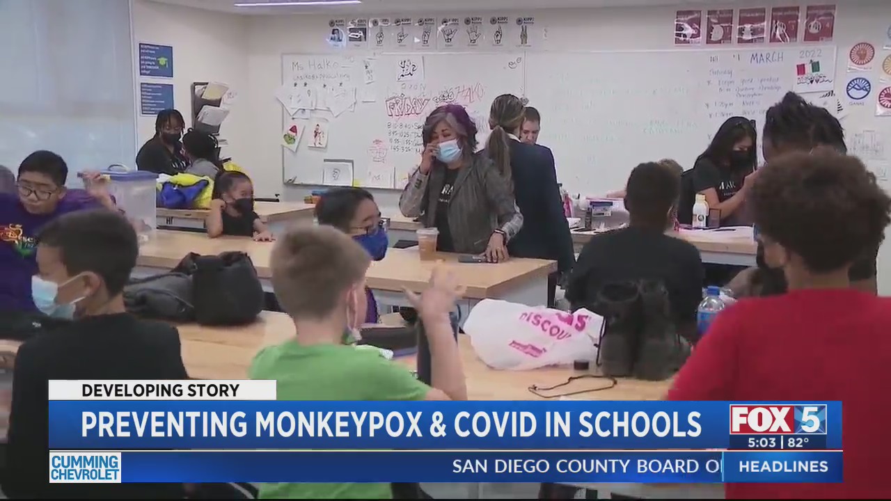 Preventing Monkeypox, COVID In Schools FOX 5 San Diego